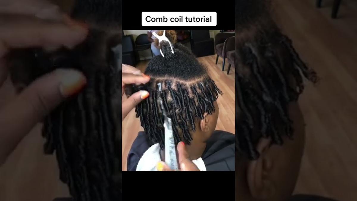 'Video thumbnail for Comb Coil Tutorial #amazingnaturalhair #dreadlocks #loctician #dreadteacher #combcoils'