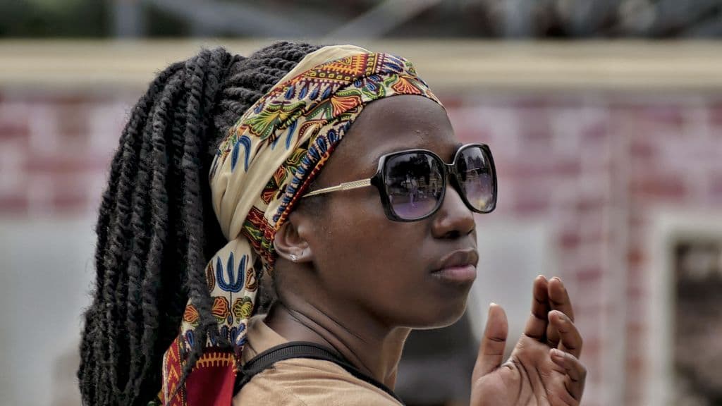 in case you’re not ready to commit to dreadlocks, goddess faux locs are the perfect solution