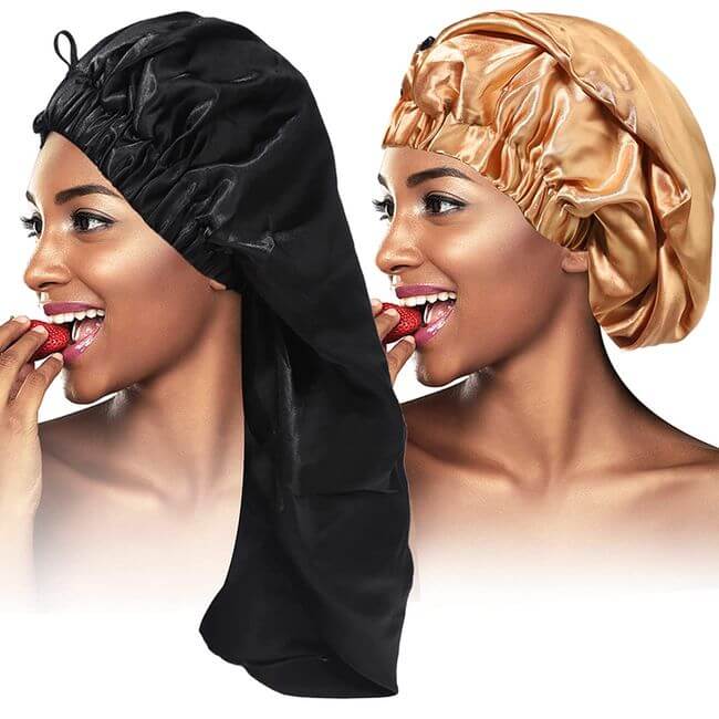 the dreadlock sleep cap is a product that allows people with dreads to sleep without breaking their locks.