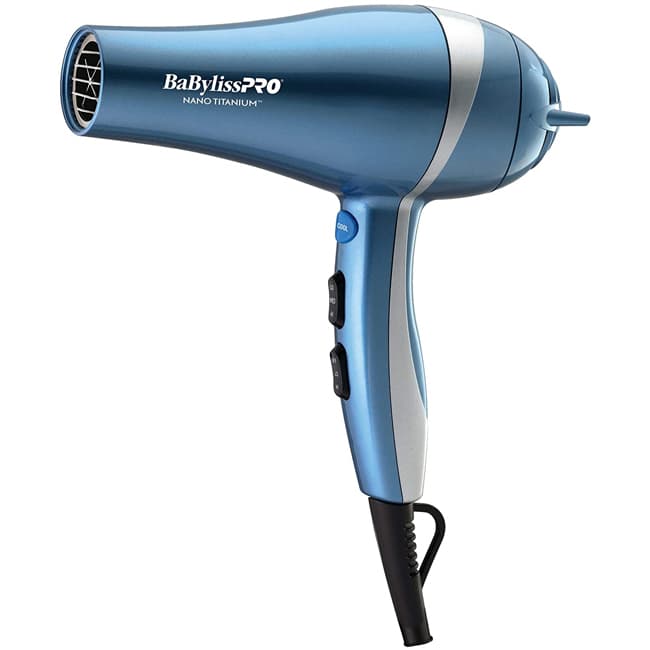 the babylisspro nano titanium hair dryer, ionic technology is good for locs