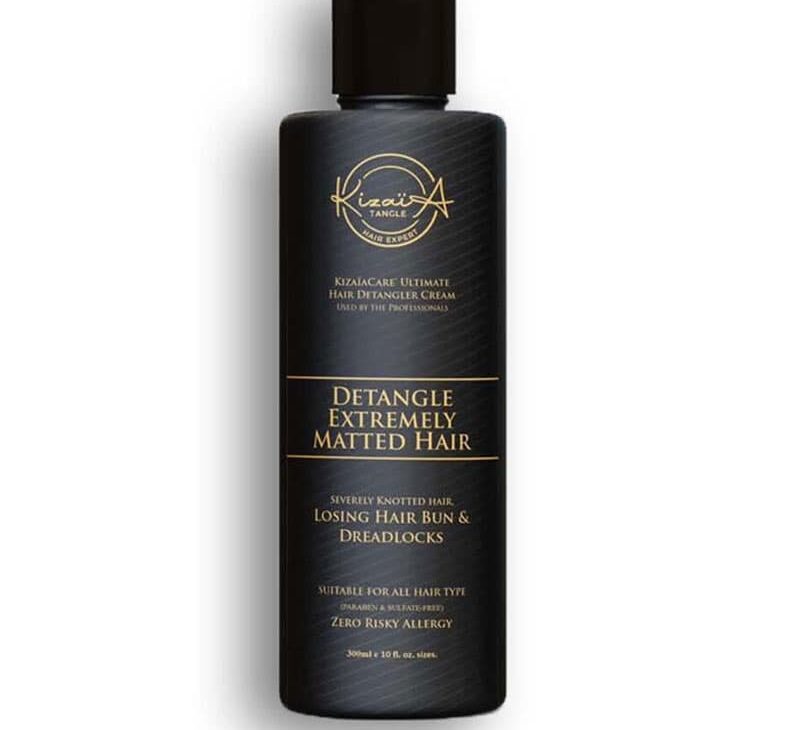 kizaia tangle hair expert ultimate remover detangler cream for painless detangling of tangled hair