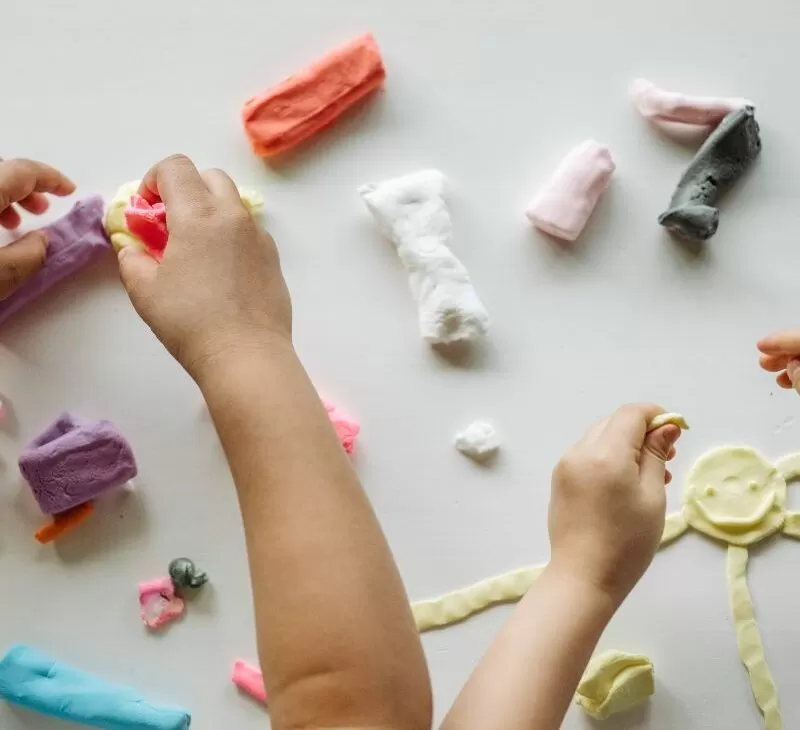 how to get playdough out of hair - smooth playdough