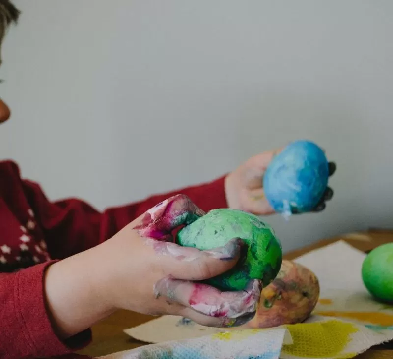 how to get playdough out of hair