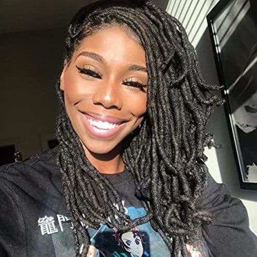 6o medium locs real life examples htwdreads - extensões dreadlocks