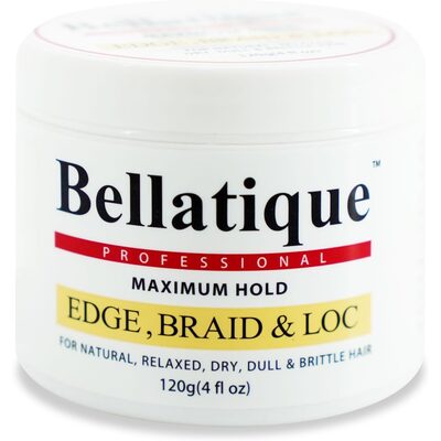 bellatique gel braid loc edge control — gel máxima fixação para retwist locs