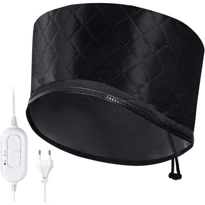 gorro térmico de vapor lophe equipamiento salon loctician para rastas profesional