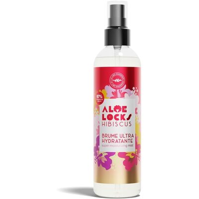 aloe locks brume ultra-hydratante hibiscus