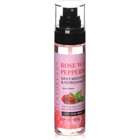 os 5 melhores desembaraçantes para dreadlocks e locs - htwdreads - how to grow healthy dreadlocks spray água rosas hortelã pimenta óleo rícino dreadlocks tratamento pré-lavagem locs