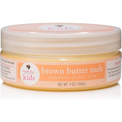 camille rose naturals tangerine oil hair balm 120ml - bálsamo capilar natural