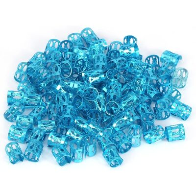 welke sieraden en ringen voor mijn dreads? de 5 beste sets in 2026 - htwdreads - how to grow healthy dreadlocks 100pcs braiding beads metal cuffs, new colorful dreadlocks beads hair braid rings clips dread locks