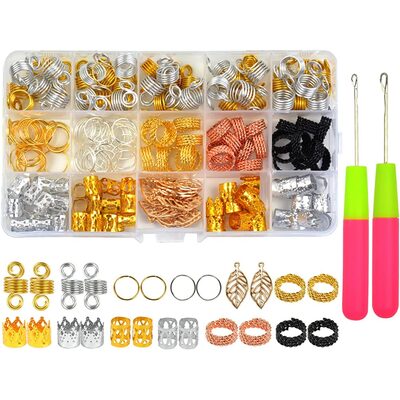 welke sieraden en ringen voor mijn dreads? de 5 beste sets in 2026 - htwdreads - how to grow healthy dreadlocks 200pcs hair jewelry for braiding dreadlocks beads metal hair cuffs gold and silver hair rings hair beads dreadlock acces