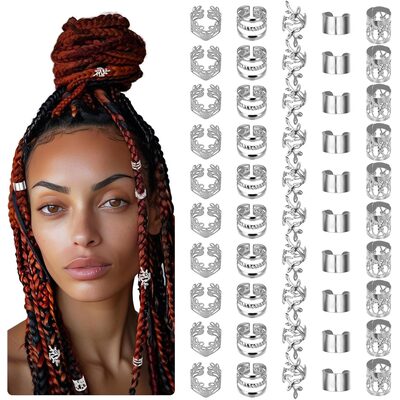 welke sieraden en ringen voor mijn dreads? de 5 beste sets in 2026 - htwdreads - how to grow healthy dreadlocks molain 50pcs dreadlocks hair jewellery, adjustable metal beads for festival, dreadlock accessories