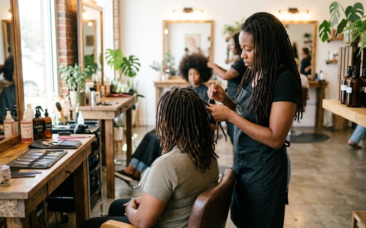 matériel professionnel loticien — équipement essentiel pour salon de dreadlocks
