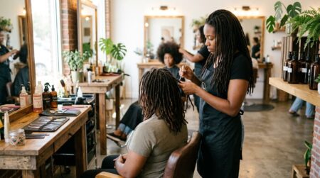 equipamiento profesional loctician — herramientas esenciales para salón de rastas