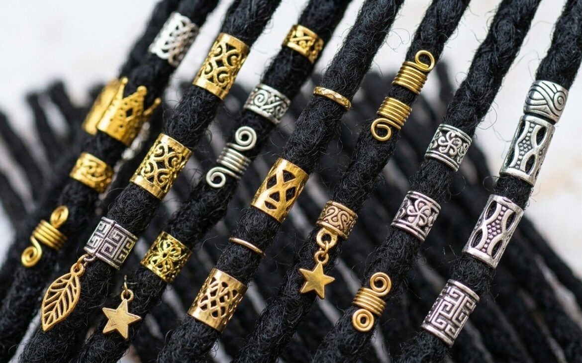 quais joias e anéis para meus dreads? os 5 melhores kits em 2026 dreadlocks decorados com contas, anéis e manguitos dourados e prateados