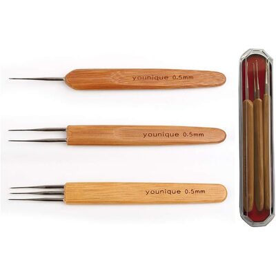 multi-hook set crochet hook for dreadlocks