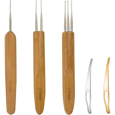 interlocking tool crochet hook for dreadlocks