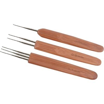 kit multi-agulha agulha de crochê para dreadlocks